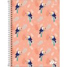 Caderno Tilibra Mais Capa Dura 16 Matérias feminino 320 Folhas