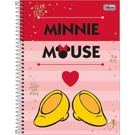Caderno Tilibra Capa Dura 1 Matéria Minnie 96 Folhas