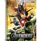 Caderno Tilibra Capa Dura Avengers 10 Matérias 200 Folhas