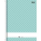 Caderno Tilibra Capa Dura 1 matéria Académie 96 Folhas