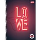 Caderno Tilibra 1 Matéria Feminino Pepper 80 Folhas
