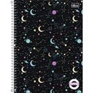 Caderno Tilibra 1 Matéria Feminino Pepper 80 Folhas
