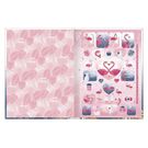 Caderno Tilibra Capa Dura brochura Flamingo 80 Folhas