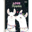 Caderno Tilibra 10 Matérias Hello Limaste 160 Folhas