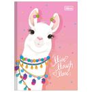 Caderno Tilibra Capa Dura brochura Hello Limaste 80 Folhas