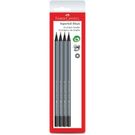 Lápis Faber Castell Supersoft Grafite 4 Unidades