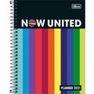 Planner Tilibra Capa Dura Espiral Now United Sortido 80 Folhas