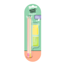 Kit Pastel Trend Leo&Leo 2 Lápis Borracha Apontador Sortido