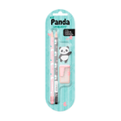Kit Panda Leo&Leo 2 Lápis Borracha Apontador Sortido