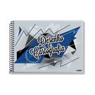 Caderno Credeal Desenho Capa Flexível Sortido 48 Folhas