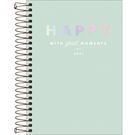 Agenda Tilibra Happy Capa Dura Espiral Sortida 176 Folhas