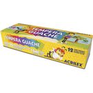 Tinta Guache Acrilex 12 cores 15ml