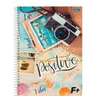 Caderno Foroni Capa Dura Espiral F+ 200 Folhas