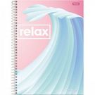 Caderno Foroni Capa Dura Espiral Fellings 80 Folhas