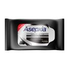 Lenço de Limpeza Esfoliante Asepxia Carvão Ativado 25 Unidades