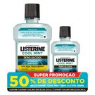 Exaguante Bucal Listerine Zero 500ml Leve Mais Pague Menos + 50% de Desconto Leve Menta Zero 250ml