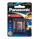 Pilha Alcalina Panasonic Premium AAA 4 Unidades
