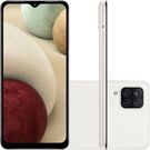 Samsung Galaxy A12 64GB 4G Tela 6.5 Câmera Quadrupla 48MP+5MP+2MP+2MP Branco