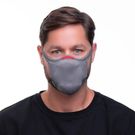 Máscara de Proteção Reutilizável Fiber Knit G Cinza