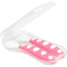 Kit Talheres Buba Baby com Case Rosa
