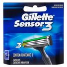 Carga Gillette Sensor3 2 Unidades