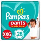 Fralda Descartável Pampers Pants Ajuste Total XXG 28 Unidades