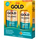 Shampoo + Condicionador Niely Gold Pós Química Poderoso