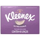 Lenço de Papel Kleenex Ultra Suave 40 Unidades