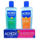 Kit Acnezil Sabonete Líquido+Gel Secante+LoçãoHidratante