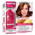 Tintura Imédia Excellence 5.3 Castanho Claro Dourado + Condicionador Cuidado Milagroso da Cor 50ml