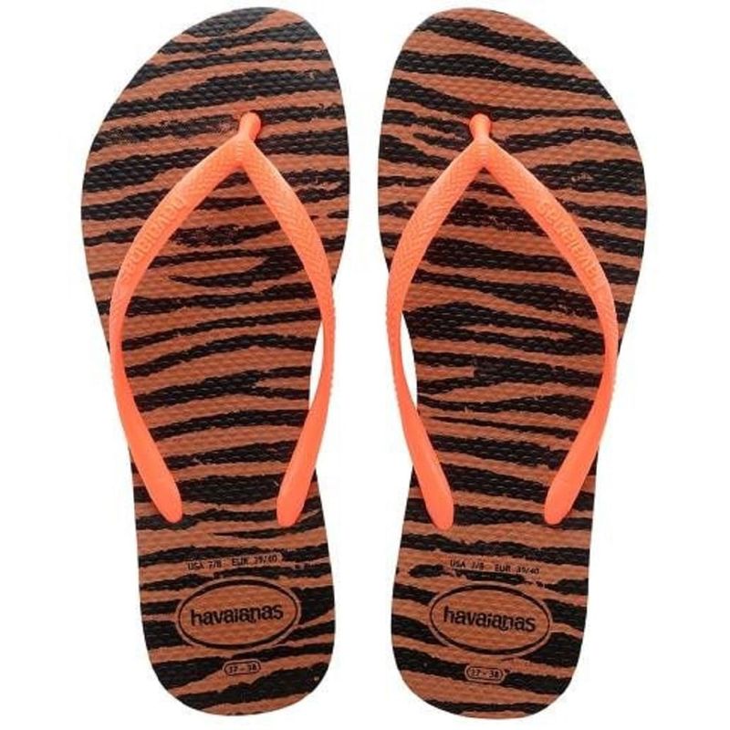 Sandalia-Havaianas-Slim-Animals-Ferrugem-Laranja-41-42