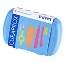 Kit Viagem Curaprox Estojo, Escova Dental, Creme Dental, Escova Interdental Sortido