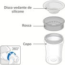 Copo Nuk Evolution Magic Cup 360° Girl  230ml