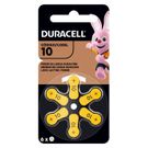 Pilha Auditiva Duracell N10 6 Unidades