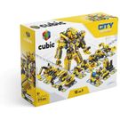 Blocos de Montar Cubic City Construção 12em1 com 573 Peças