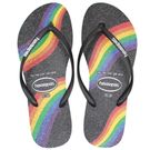 Sandália Havaianas Slim Pride Preto 33/34