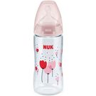 Mamadeira Nuk First Choice Controle De Temperatura Tamanho 2 girl 300ml