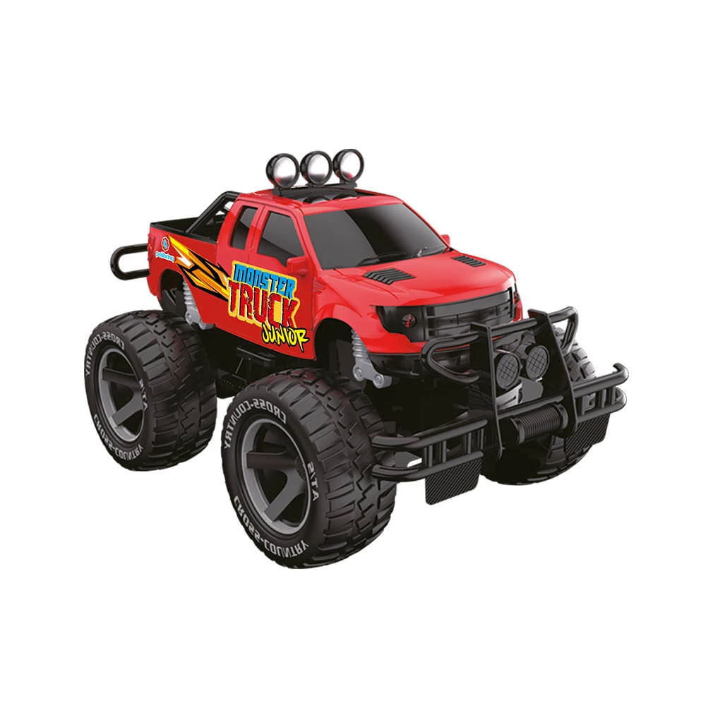 Carrinho de Controle Remoto - Monster Truck - 7 Funções - Sortido