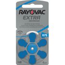 Pilha Auditiva Rayovac 675 6 Unidades
