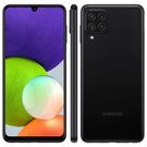 Samsung Galaxy A22 128G Tela 6.4" Câmera Quádrupla 48MP+8MP+2MP+2MP Preto