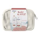 Sabonete Líquido Dove Anti-stress Água Micelar 250ml + Refil 200ml + Necessaire