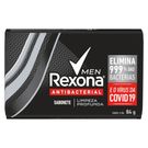 Sabonete Rexona Men Antibacterial Limpeza Profunda 84g