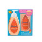 Sabonete Líquido Johnson s Baby Cabeça Aos Pés 400ml + Refil 180ml