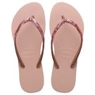 Sandálias Havaianas Slim Glitter II Rosa Ballet/ Dourado Blush 35/36