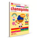 Papel A4 Chamequinho Cores Sortidas 100 Folhas