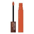 Batom Líquido Maybelline SuperStay Matte Ink Coffee Edition Caramel Collector