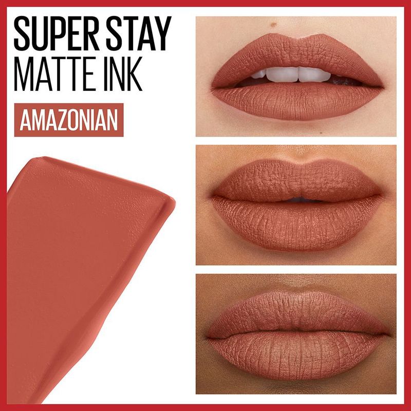 Batom-Liquido-Maybelline-SuperStay-Matte-Ink-Amazonian-2
