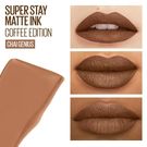 Batom Líquido Maybelline SuperStay Matte Ink Coffee Edition Chai Genius