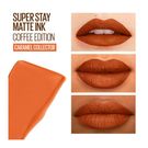 Batom Líquido Maybelline SuperStay Matte Ink Coffee Edition Caramel Collector