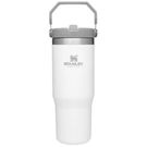Garrafa Térmica Stanley Flip Straw Tumbler Branco Polar 887ml